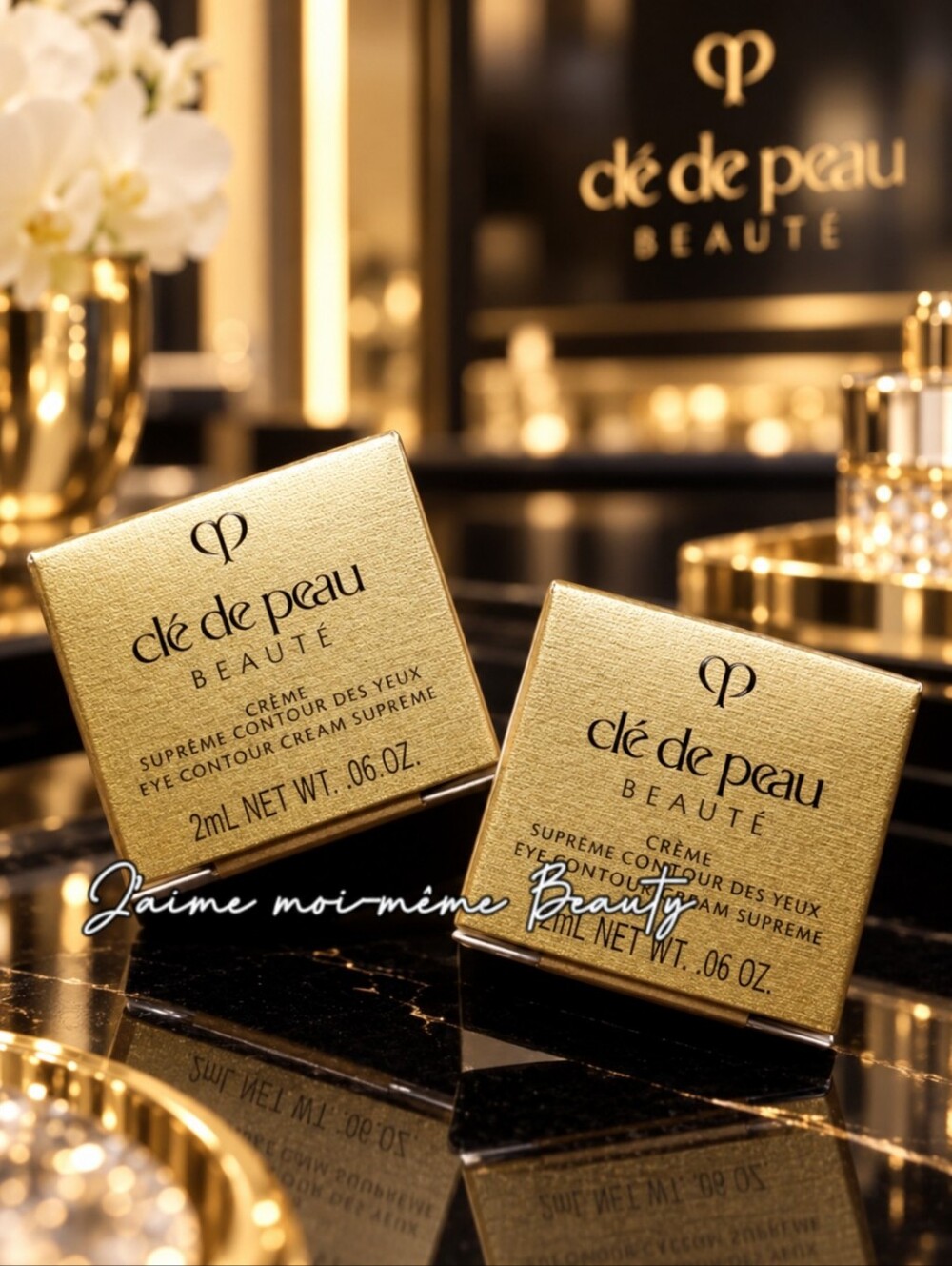 Clé de Peau Beauté Eye Contour Cream - Set Of 2  Travel Size - NEW